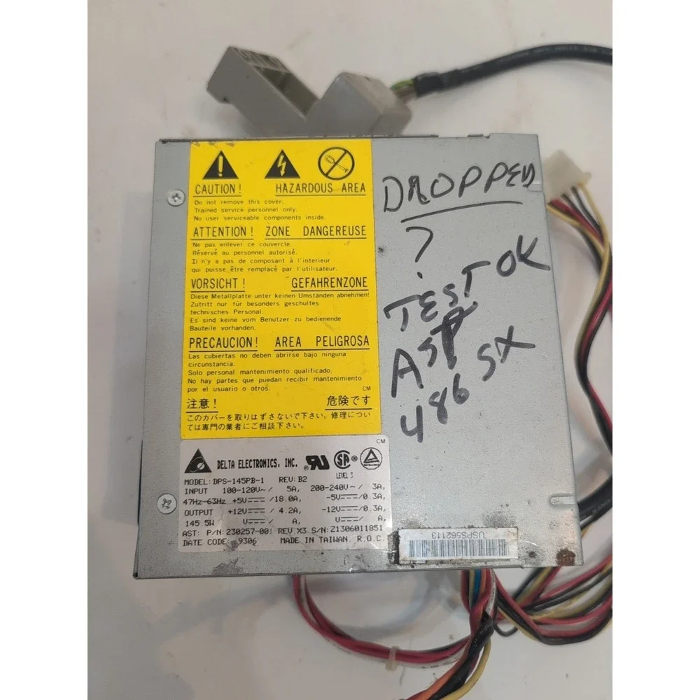 Delta Electronics DPS-145PB-1 Power Supply